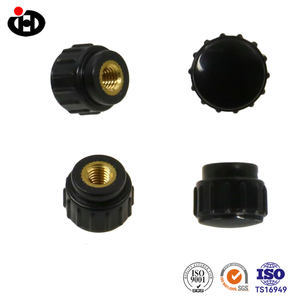 समायोज्य गोल सिर नट सीधे अनाज फर्नीचर समायोजन प्लास्टिक हैंडल स्क्रू कैप - Product Image 2