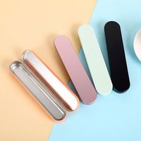 Boîte d'emballage de stylo en métal Logo personnalisé Boîte en fer blanc