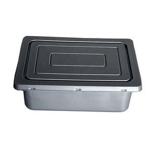 Contenants carrés en PP écologiques et non toxiques de 3 <span class=keywords><strong>litres</strong></span> (210*170*120mm) avec couvercles plats, personnalisables avec logo, pour crème glacée et gelato de luxe - Product Image 3