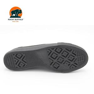 Rocky <span class=keywords><strong>Buffalo</strong></span>, zapatos de lona para mujer, cómodos zapatos de tela vaquera lavada, Zapatillas altas de mezclilla, zapatos deportivos vulcanizados con cordones - Product Image 4