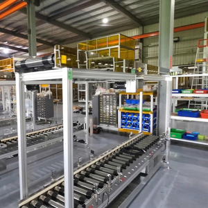 กลไกยกและหยุดแบบลูกกลิ้งลมสำหรับควบคุมการหยุดชั่วคราวชิ้นงานในสถานีประกอบเซมิคอนดักเตอร์อัจฉริยะ - Product Image 1