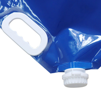 Pochette souple personnalisée de 5L et 10L en PE biodégradable avec bec verseur pour savon liquide et eau