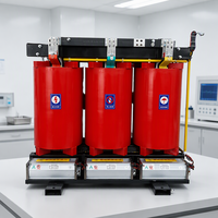 Transformateur à résine coulée de type sec 10kV à 400V SCB14-500 Dyn11 Triphasé Cuivre Pur Refroidissement Naturel AN/AF pour Terminal Portuaire