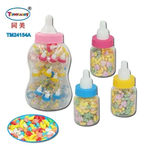 Бутылка конфет 2020 дешевые маленькие пластиковые игрушки от китайского экспортера прозрачная пластиковая банка конфет для детских игр