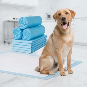 Tapis absorbant jetable pour animaux de compagnie, super absorbant SAP, pour l'apprentissage de la propreté des chiots, imperméable et anti-fuite, pour chiens et chats - Product Image 1