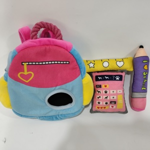 Nouvelle arrivée jouet interactif pour chien qui grince retour à l'école cache-cache avec fonction de nettoyage des dents pour le jeu de mouvement - Product Image 2