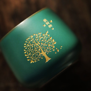 Shangyan Retro Ceramic <b>Tea</b> <b>Cup</b> <b>Large</b> Master <b>Cup</b> Kung Fu <b>Tea</b> <b>Cup</b> Chinese Style Single <b>Cup</b> Personalized Engraved Tasting <b>Cup</b> - Product Image 2