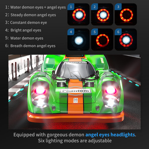4wd Drive <span class=keywords><strong>Rc</strong></span> Sport Car Led Head Light <span class=keywords><strong>Control</strong></span> remoto Motor sin escobillas Coche de juguete 60 km/h Coche de deriva de alta velocidad para juego - Product Image 3