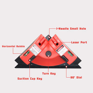 Прямые поставки с завода 90 °   Лазерный угломер: Инструмент для укладки плитки, с возможностью нанесения логотипа, промышленная точность, поддержка OEM - Product Image 4