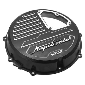 Nouveau couvercle d'embrayage de <span class=keywords><strong>moto</strong></span> HPMP pour Bendan Napoleon Noir <span class=keywords><strong>Blanc</strong></span> Doré Aluminium - Product Image 3
