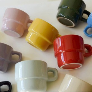 Ceramic Classic <strong>Stacking</strong> Coffee <strong>Mug</strong> <strong>Set</strong> Customized Printed Back to School CE Certified Dishwasher &amp; Microwave Safe - Product Image 3