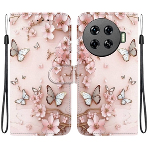 เคสหนังแฟชั่นกระเป๋าเงินลายดอกไม้ผีเสื้อสำหรับ infinix <span class=keywords><strong>ZERO</strong></span> 40 4G 30 5G Note 50 Pro PLUS Hot 50 50I GT <span class=keywords><strong>20</strong></span>ฝาพับตั้ง - Product Image 2