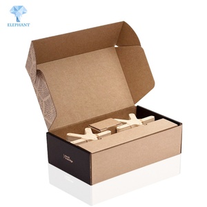 Custom Packaging 20 X 8 X 4 Foldable Toy Cardboard Kraft Shipping <b>Box</b> - Product Image 1