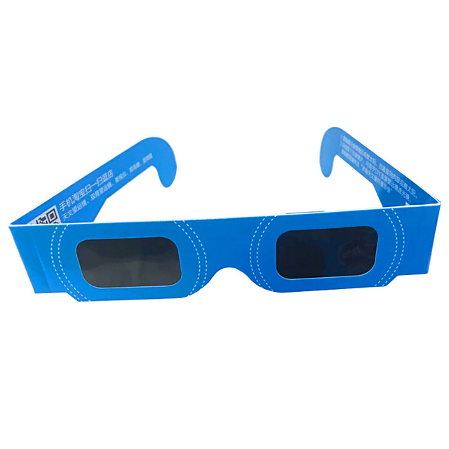 Factory Wholesale Cardboard Eclipse Glasses Logo Custom Paper Solar Eclipse Glasses June 21 2020 Eclipse Glasses