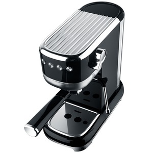 Machine à expresso électrique <span class=keywords><strong>italienne</strong></span> semi-automatique 1350W, mousseur à lait domestique, design compact, pression 20 bars, contrôle de la température - Product Image 5