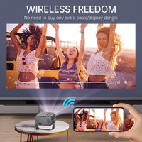 Usine Date K6 Projecteur Mobile Téléphone Home Cinéma Smart Tv Projecteurs Jeu Vidéo 4K Full Hd Extérieur Android Mini Proyector