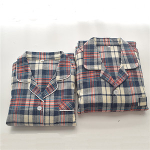 Nouveau automne hiver coton <span class=keywords><strong>velours</strong></span> décontracté Plaid col classique maison vêtements épaissi hommes <span class=keywords><strong>pyjama</strong></span> - Product Image 3