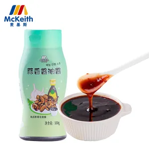 Mckeith Hot Sale Food Supplier Price Barbecue And Fried Food 350g Garlic Soy Sauce Provide Free Sample