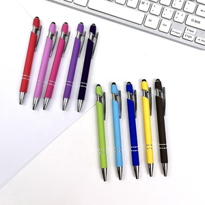Wholesale Stylus Screen Ballpoint Pen Custom <b>Cheap</b> Metal Capacitive Promotional <b>Gift</b> Metal Ball Pen With Custom Logo - Product Image 6