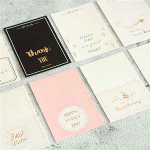 Tarjetas de Agradecimiento con Logotipo Personalizado, Notas a Granel, Diseños en Blanco para Escribir a Mano, Cuidado de Joyas, Sobres de Papel Kraft Marrón - Product Image 1