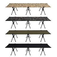 Lit pliant moderne pour chambre à coucher, utilisation en extérieur et en intérieur, pour la randonnée, lit de camping portable en aluminium léger