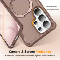 Funda Magnética para Samsung S26 Ultra con Soporte, Protección de Grado Militar, Funda Resistente para Samsung S25 Ultra S26 Plus