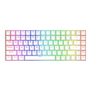 Tastiera meccanica da gioco RGB con interruttore Gateron, tastiera carina compatibile con Windows, <span class=keywords><strong>84</strong></span> tasti meccanici - Product Image 6