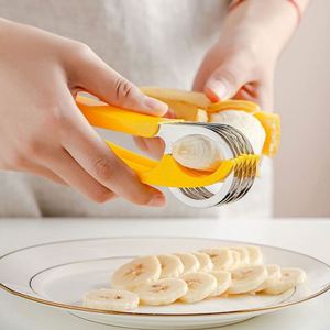 <b>Gadgets</b> Eco Friendly Products 2025 <b>Kitchen</b> Items Fruits Vegetable Slicer Banana Slicer - Product Image 3