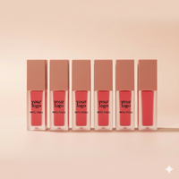 Kit de gloss et crayon à lèvres vegan imperméable en gros, logo personnalisé, gloss en gros, marque privée, best-seller