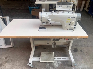 De segunda mano <span class=keywords><strong>hermano</strong></span> 8560A automática hilo recorte electrónico directo conducir Zigzag de pespunte de máquinas de coser - Product Image 2