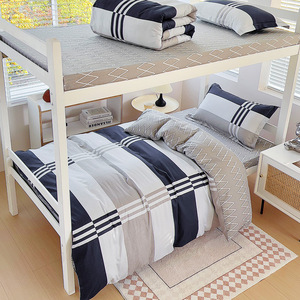 Custom Printing Fitted <b>Sheet</b> Washed 100% Cotton Printed Bedding Sets <b>Bed</b> Linen <b>Bed</b> <b>Sheet</b> Sets Washed Solid Color - Product Image 2
