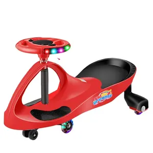 Il mercato europeo vende i migliori giocattoli caldi dell'automobile dell'oscillazione del giocattolo del bambino di progettazione piacevole con musica e luce all'aperto