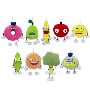 Juguete <span class=keywords><strong>de</strong></span> Peluche con Forma <span class=keywords><strong>de</strong></span> Donut, Melón, Plátano y Manzana, Rompecabezas <span class=keywords><strong>de</strong></span> Frutas, 31-50 cm, para Niños - Product Image 5