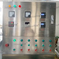 Pompa Homogenizer Emulsifier Vakum Pemanas Uap Motor AC Hidrolik 1500L dengan Pendingin Air, Set Lengkap untuk Kosmetik dan Makanan