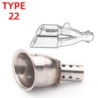 Universel Avant Mi Fin Catalyseur DB Killer pour Moto Silencieux D'échappement Silencieux Bruit Éliminateur De Son Type Spécial