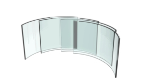 Verre feuilleté trempé courbé haute résistance à structure creuse pour balustrade de <span class=keywords><strong>piscine</strong></span>, mur <span class=keywords><strong>rideau</strong></span> et décoration Low-E - Product Image 5
