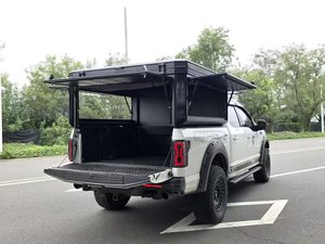 Tente de toit rigide en aluminium renforcé, imperméable, pour pick-up tout-terrain Tacoma Hilux - Product Image 3
