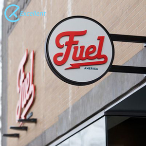 Cửa Hàng 3D Logo hiển thị <span class=keywords><strong>LED</strong></span> Blade dấu hiệu <span class=keywords><strong>LED</strong></span> quảng cáo chân không hình thành hộp đèn 3D thương hiệu kinh doanh vỉ hộp đèn - Product Image 1