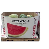 Boîtes d'expédition personnalisées en carton ondulé pour fruits et légumes, boîtes à pastèque