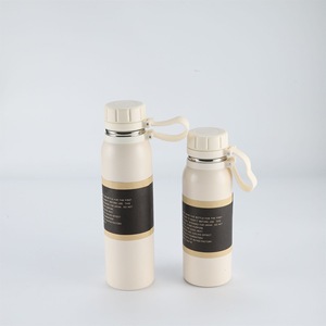 Grande capacità logo personalizzato 800/<span class=keywords><strong>1000ml</strong></span> in acciaio inox bottiglia di acqua sottovuoto Thermos Thermos con la corda - Product Image 2