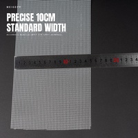 MEIGEER 100cm*30m Filet anti-fissures standard, toile de plâtre flexible en polyester pour plafond et mur en plâtre
