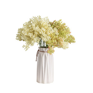 Fleur artificielle CallaFloral, branche unique, jaune, réaliste, en plastique, décoration de mariage et de maison - Product Image 5