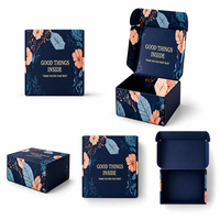 Boîte cadeau personnalisée en carton ondulé recyclable de haute qualité pour l'emballage express de sweats à capuche et de chaussettes, avec boîte en papier recyclé de marque