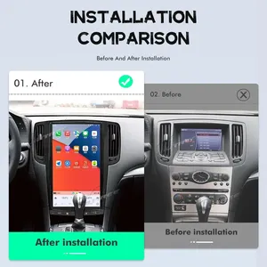 หน้าจอสัมผัสวิทยุติดรถยนต์13.6นิ้วสำหรับ Infiniti G35 G25 G37เครื่องเล่นมัลติมีเดีย2010-2013 GPS หน้าจอสัมผัส4G - Product Image 3