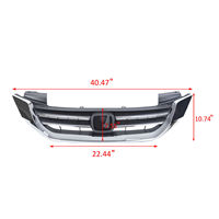 Pièces automobiles en gros, pare-chocs avant OEM, calandre supérieure, calandre de radiateur pour Honda Accord berline 2013 2014 2015