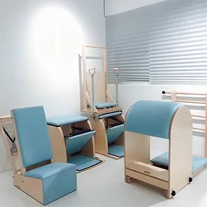 Sedia capovolta in legno Pilates riformatori formazione nucleo forza costruzione posteriore yoga inversione sedie