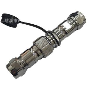 Conector de Aviación WY12, Enchufe y Conector M12 de Aleación de Zinc, Enchapado en Oro, Enchufe CC de Cobre de 12 mm - Product Image 1