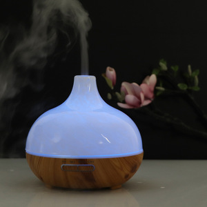 Diffuseur d'arômes ultrasonique à sept couleurs 400 ml avec lumière LED pour usage domestique et commercial - Product Image 2