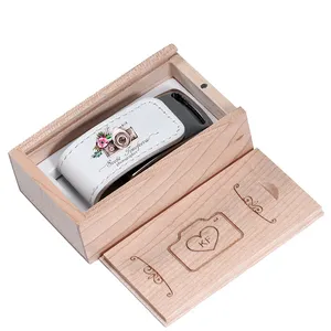 <span class=keywords><strong>Memoria</strong></span> <span class=keywords><strong>USB</strong></span> giratoria de cuero con logotipo en caja de madera, alta velocidad, Select 2.0, bajo <span class=keywords><strong>precio</strong></span>, capacidad real de 16GB, 32GB, 64GB - Product Image 2