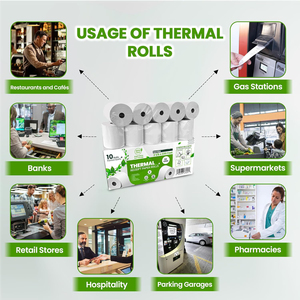 Nhãn nhiệt thông minh hỗ trợ NFC để theo dõi hàng tồn kho theo thời gian thực IOT-sẵn sàng cho chuỗi cung ứng cho Giấy đăng ký tiền mặt - Product Image 4